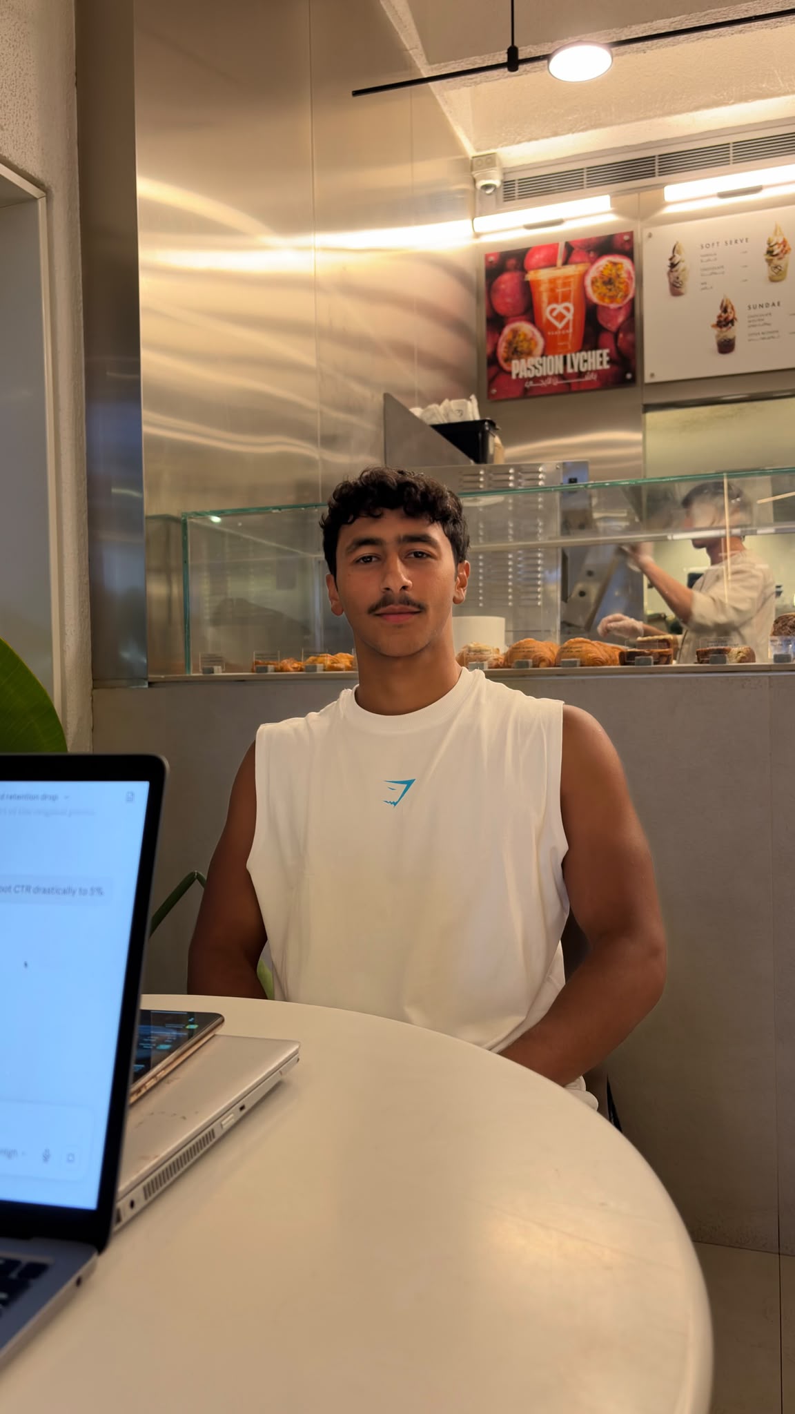 Portrait of Khaled